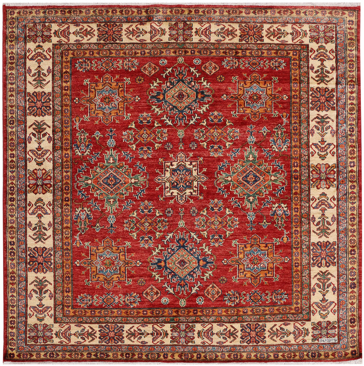 Firebrick Kazak 5' 9 x 5' 9 - No. 48005 - ALRUG Rug Store
