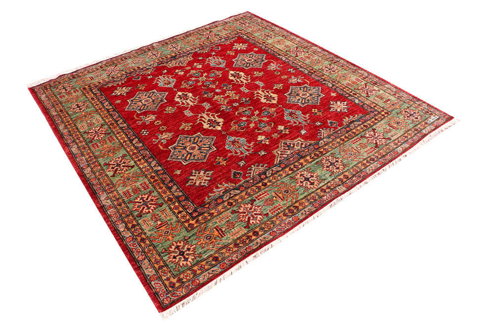 Firebrick Kazak 6' x 6' 2 - No. 48008 - ALRUG Rug Store