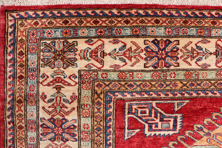 Dark Red Kazak 6' 1 x 8' - No. 48009 - ALRUG Rug Store