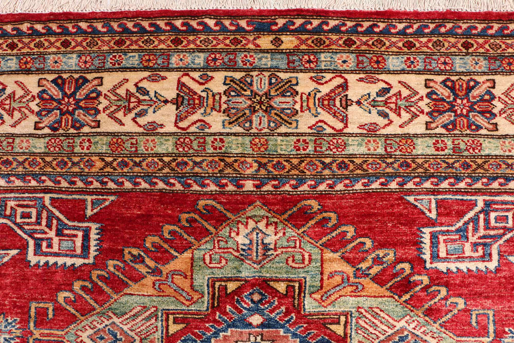 Dark Red Kazak 6' 1 x 8' - No. 48009 - ALRUG Rug Store