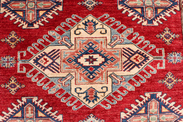 Dark Red Kazak 6' 1 x 8' - No. 48009 - ALRUG Rug Store