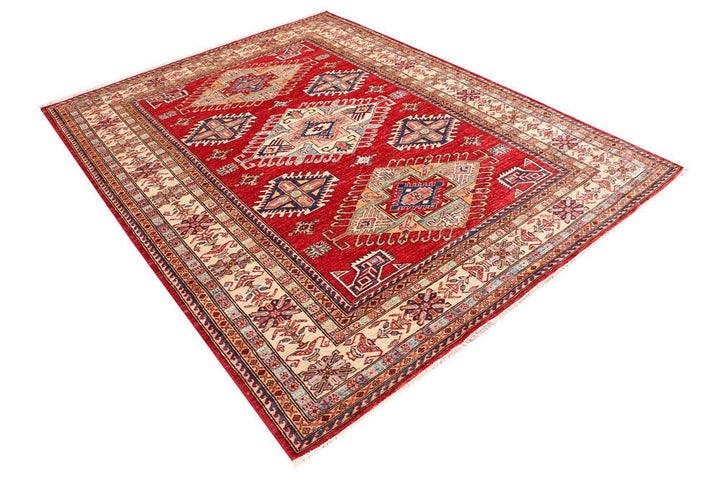 Dark Red Kazak 6' 1 x 8' - No. 48009 - ALRUG Rug Store