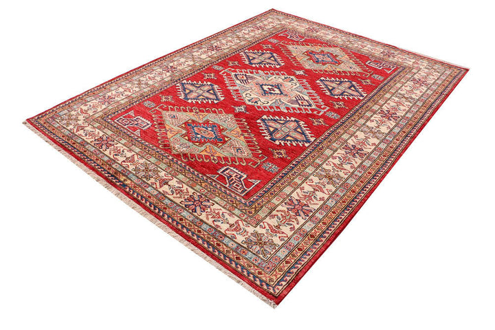 Dark Red Kazak 6' 1 x 8' - No. 48009 - ALRUG Rug Store