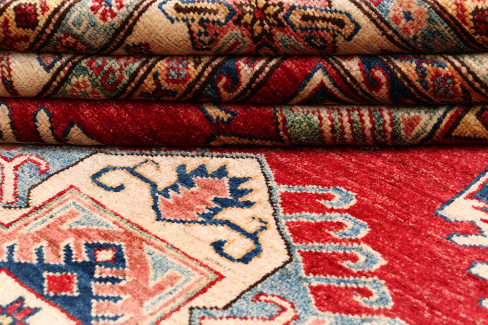 Dark Red Kazak 6' 1 x 8' - No. 48009 - ALRUG Rug Store