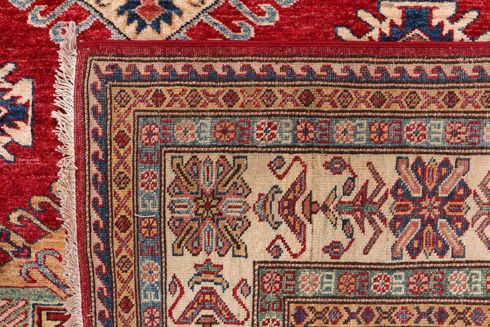 Dark Red Kazak 6' 1 x 8' - No. 48009 - ALRUG Rug Store