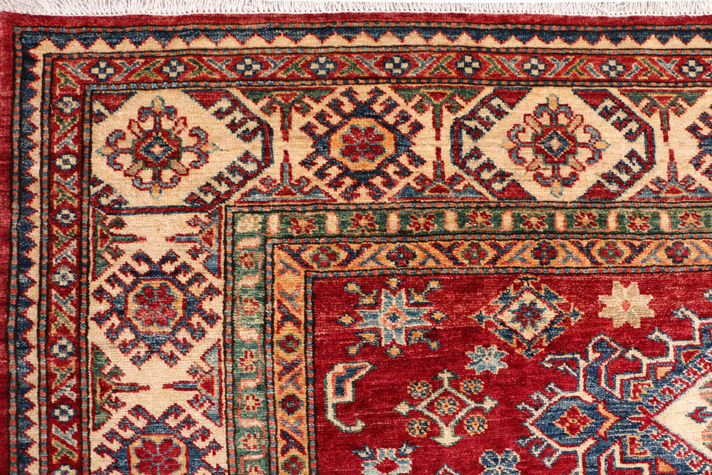 Dark Red Kazak 6' x 9' 3 - No. 48011 - ALRUG Rug Store
