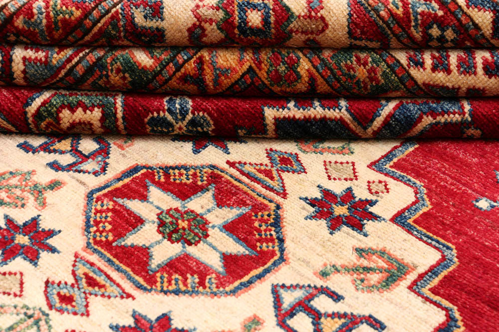 Dark Red Kazak 6' x 9' 3 - No. 48011 - ALRUG Rug Store