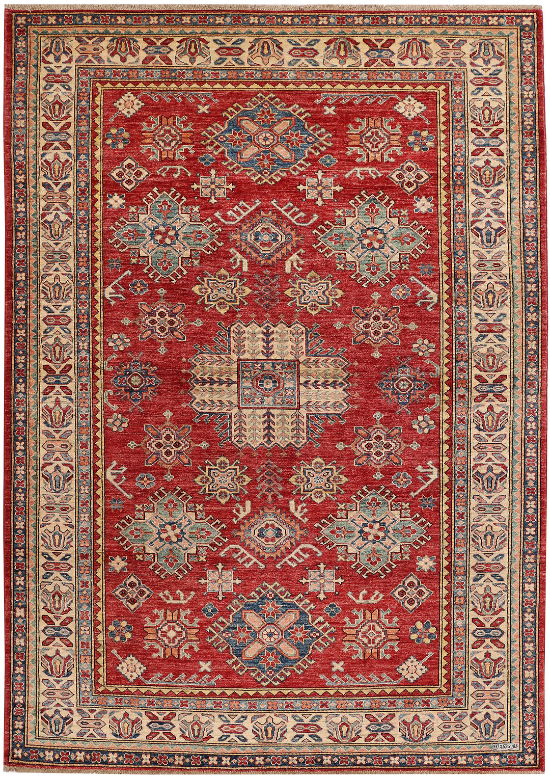 Firebrick Kazak 6' x 8' 5 - No. 48013 - ALRUG Rug Store