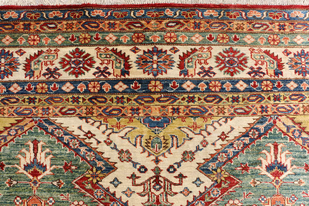 Multi Colored Kazak 8' x 10' 9 - No. 48020 - ALRUG Rug Store