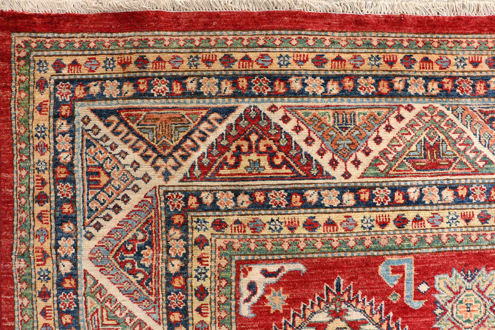 Firebrick Kazak 8' 2 x 12' - No. 48021 - ALRUG Rug Store