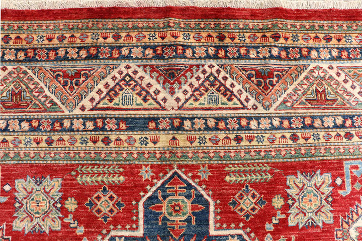 Firebrick Kazak 8' 2 x 12' - No. 48021 - ALRUG Rug Store