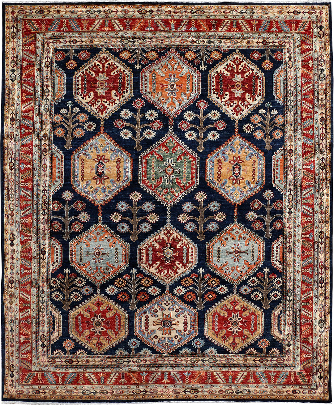 Midnight Blue Ziegler 7' 11 x 9' 7 - No. 48033 - ALRUG Rug Store