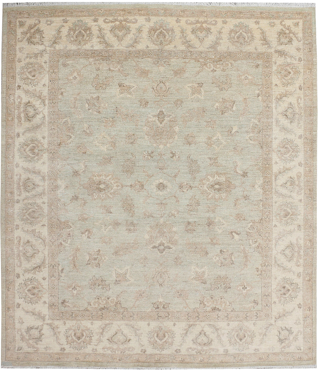 Silver Ziegler 8' 1 x 9' 5 - No. 48041 - ALRUG Rug Store