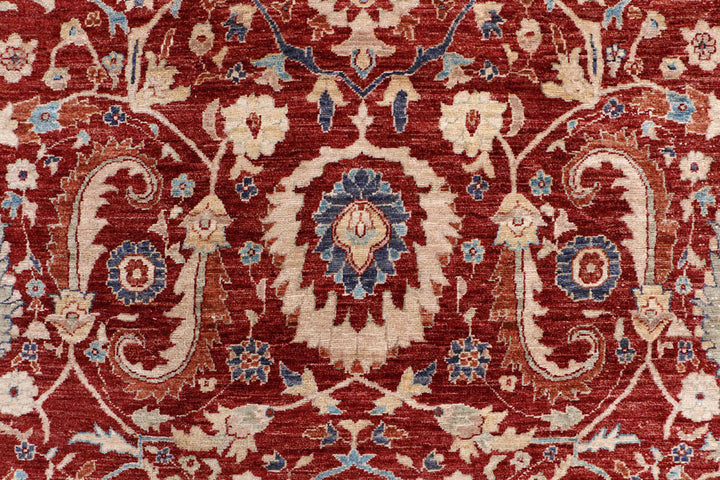 Firebrick Ziegler 8' 6 x 11' 3 - No. 48043 - ALRUG Rug Store