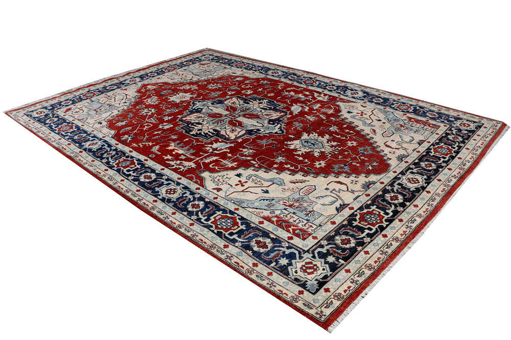 Firebrick Oushak 8' 1 x 11' 3 - No. 48045 - ALRUG Rug Store