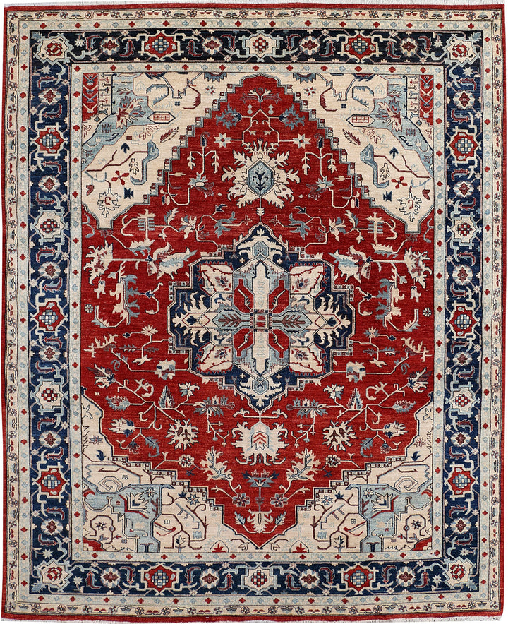 Firebrick Oushak 8' 1 x 11' 3 - No. 48045 - ALRUG Rug Store