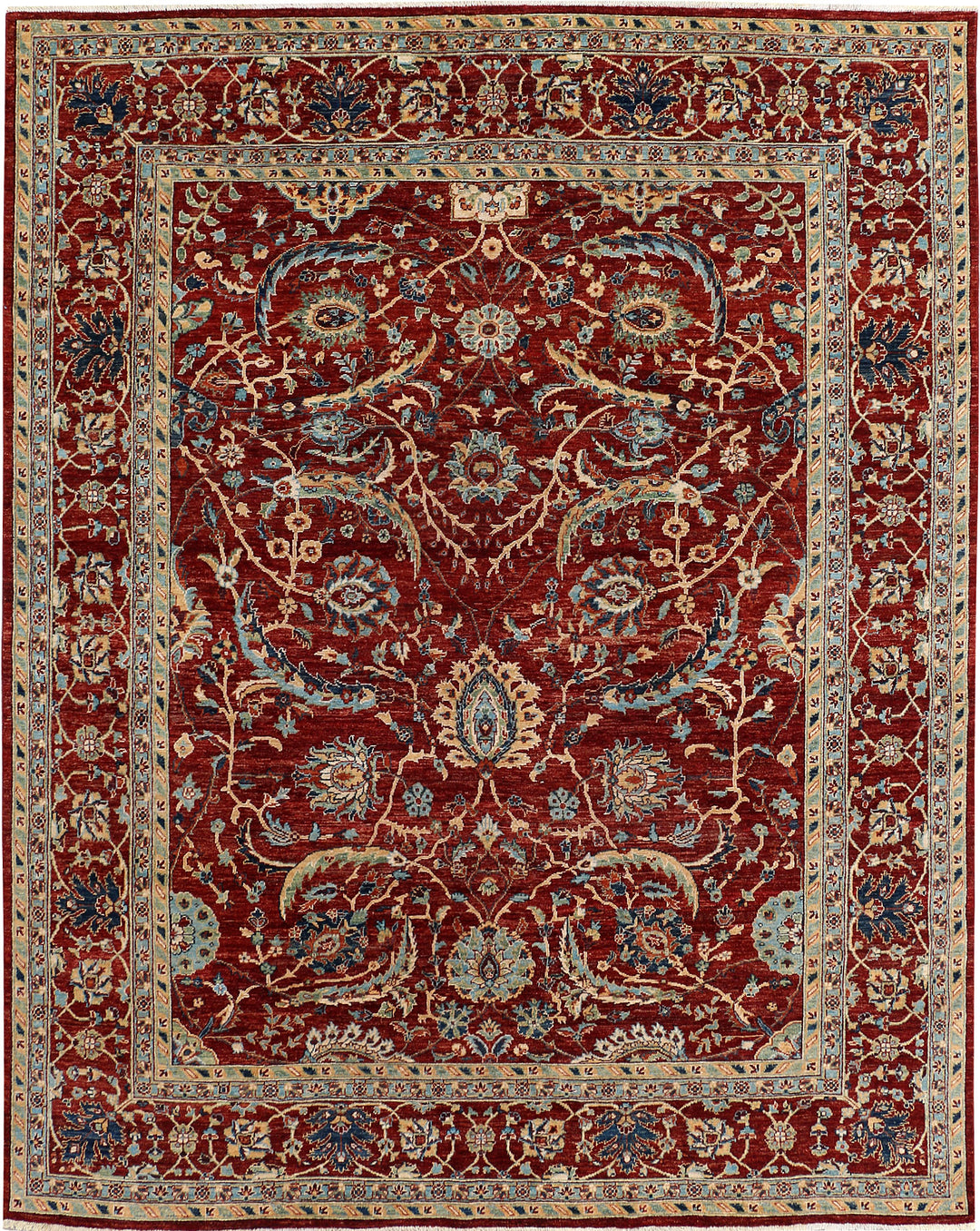 Firebrick Ziegler 7' 10 x 9' 10 - No. 48047 - ALRUG Rug Store