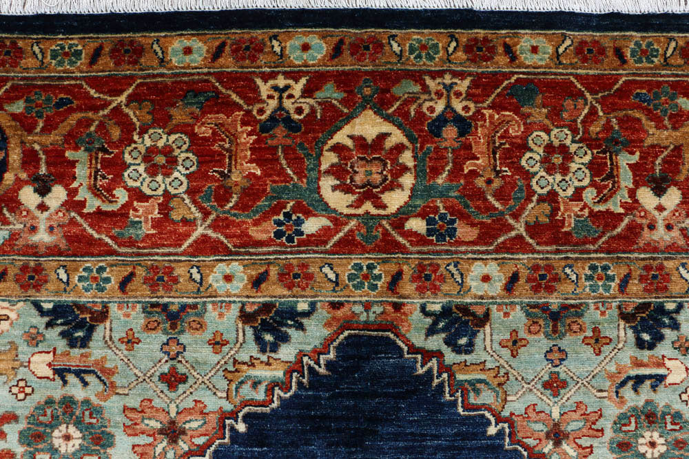Navy Oushak 8' 8 x 11' 7 - No. 48050 - ALRUG Rug Store