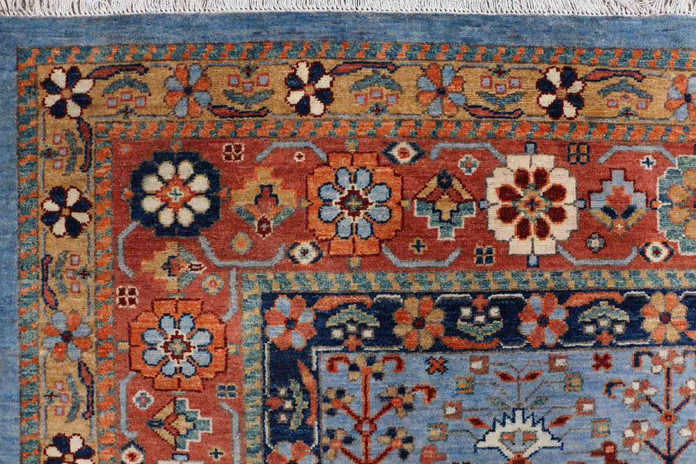 Steel Blue Ziegler 9' x 12' - No. 48053 - ALRUG Rug Store