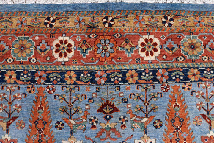 Steel Blue Ziegler 9' x 12' - No. 48053 - ALRUG Rug Store