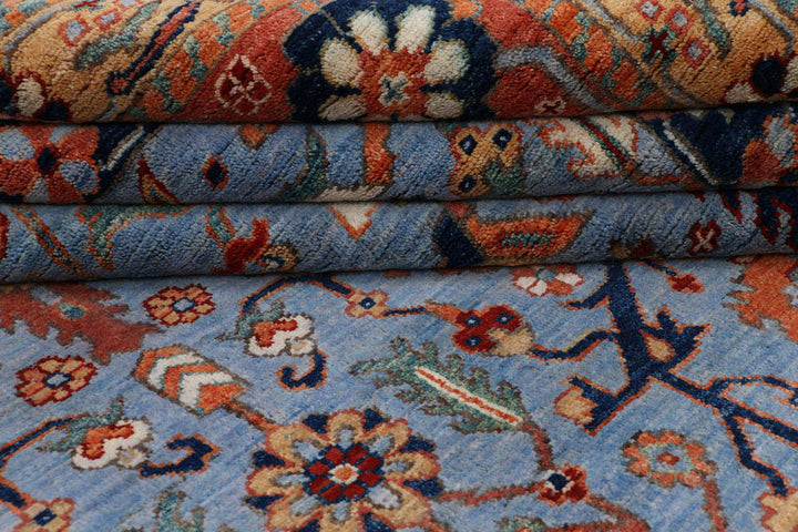 Steel Blue Ziegler 9' x 12' - No. 48053 - ALRUG Rug Store