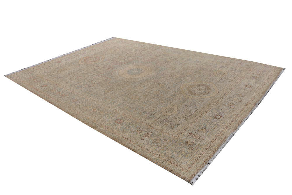 Silver Mamluk 8' 5 x 11' 8 - No. 48059 - ALRUG Rug Store