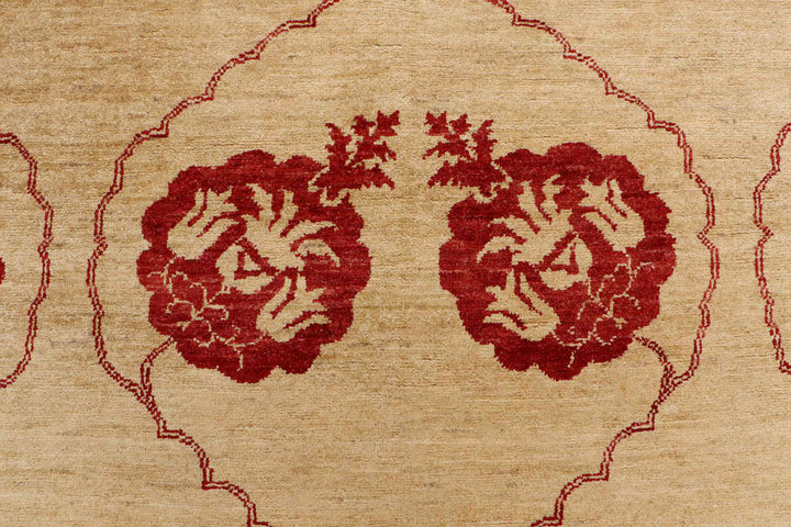 Wheat Gabbeh 6' 6 x 9' 9 - No. 48061 - ALRUG Rug Store