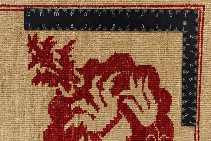Wheat Gabbeh 6' 6 x 9' 9 - No. 48061 - ALRUG Rug Store