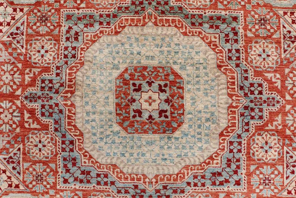 Brown Mamluk 6' 9 x 9' 5 - No. 48064 - ALRUG Rug Store