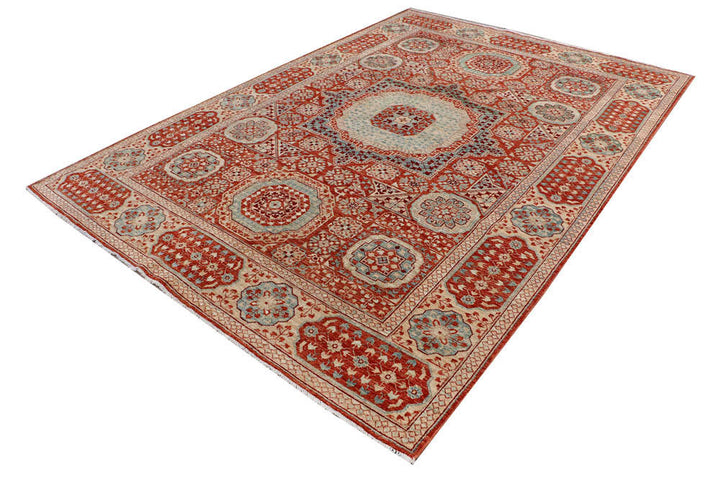 Brown Mamluk 6' 9 x 9' 5 - No. 48064 - ALRUG Rug Store