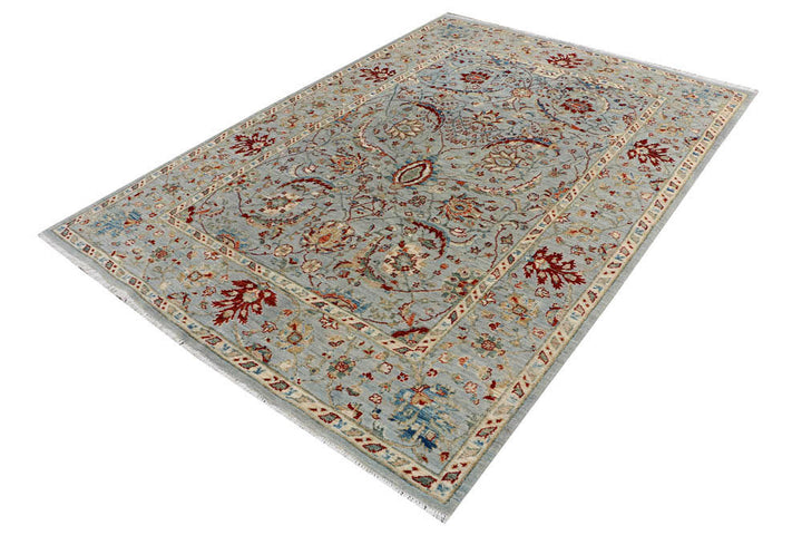 Cadet Blue Ziegler 5' 7 x 8' - No. 48069 - ALRUG Rug Store