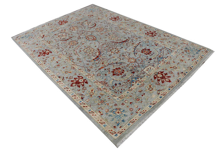 Cadet Blue Ziegler 5' 7 x 8' - No. 48069 - ALRUG Rug Store