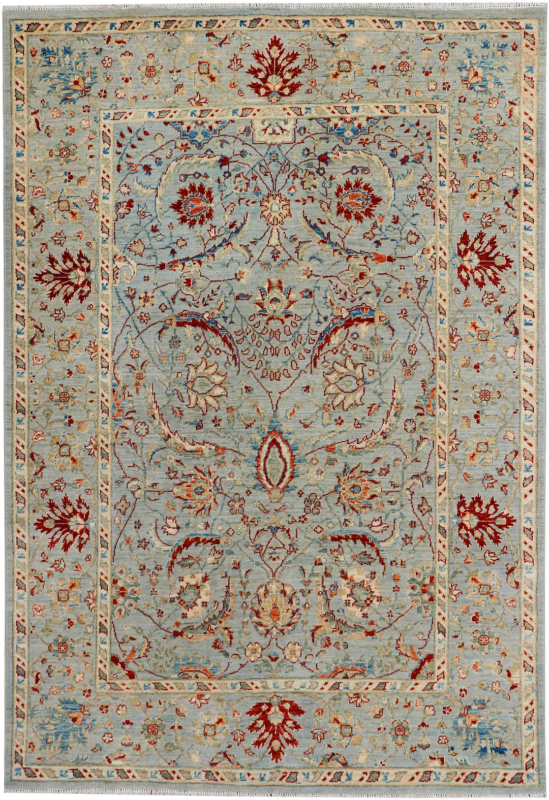 Cadet Blue Ziegler 5' 7 x 8' - No. 48069 - ALRUG Rug Store