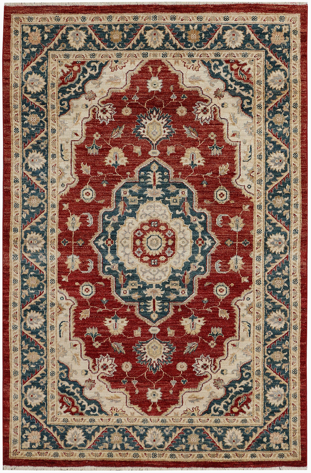 Brown Oushak 4' x 6' 1 - No. 48075 - ALRUG Rug Store