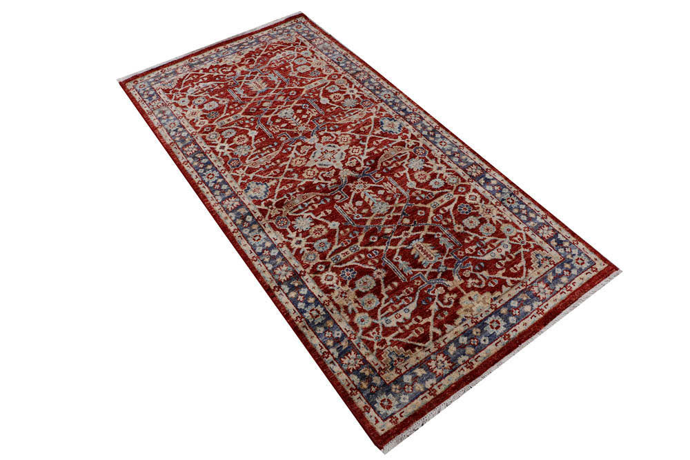 Maroon Zahir Shahi 2' 10 x 5' 9 - No. 48076 - ALRUG Rug Store
