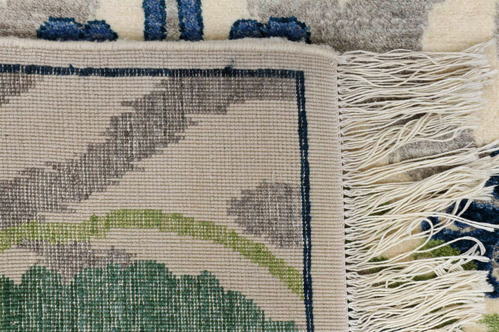 Multi Colored Ikat 2' 8 x 12' 2 - No. 48080 - ALRUG Rug Store