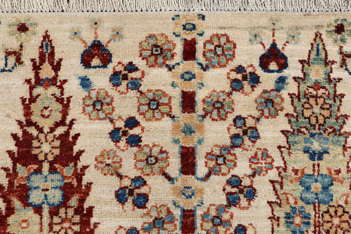 Multi Colored Ikat 2' 4 x 9' 10 - No. 48081 - ALRUG Rug Store