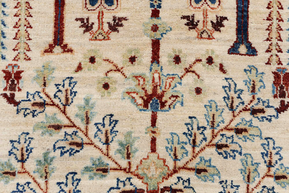 Multi Colored Ikat 2' 4 x 9' 10 - No. 48081 - ALRUG Rug Store