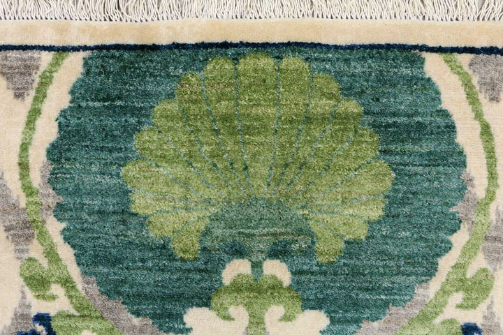 Multi Colored Ikat 2' 7 x 12' 2 - No. 48087 - ALRUG Rug Store