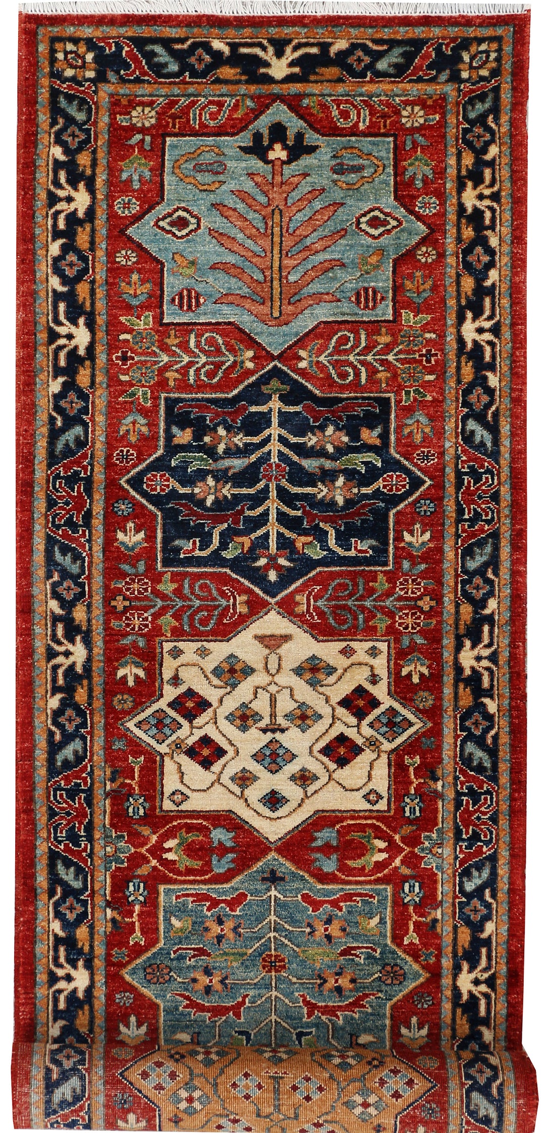 Firebrick Oushak 2' 7 x 11' 9 - No. 48089 - ALRUG Rug Store