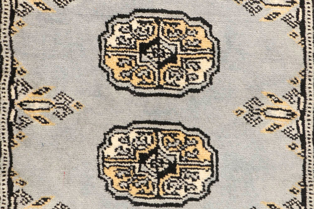 Silver Bokhara 2' 7 x 25' 7 - No. 48102 - ALRUG Rug Store