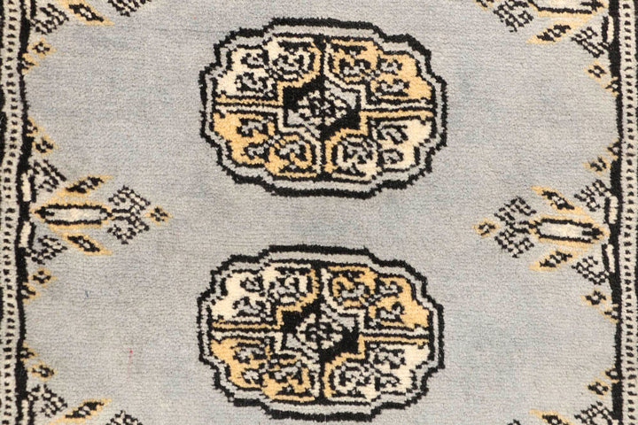 Silver Bokhara 2' 7 x 25' 7 - No. 48102 - ALRUG Rug Store