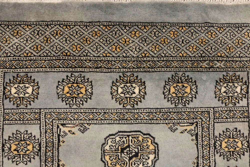 Silver Bokhara 2' 7 x 26' 1 - No. 48110 - ALRUG Rug Store