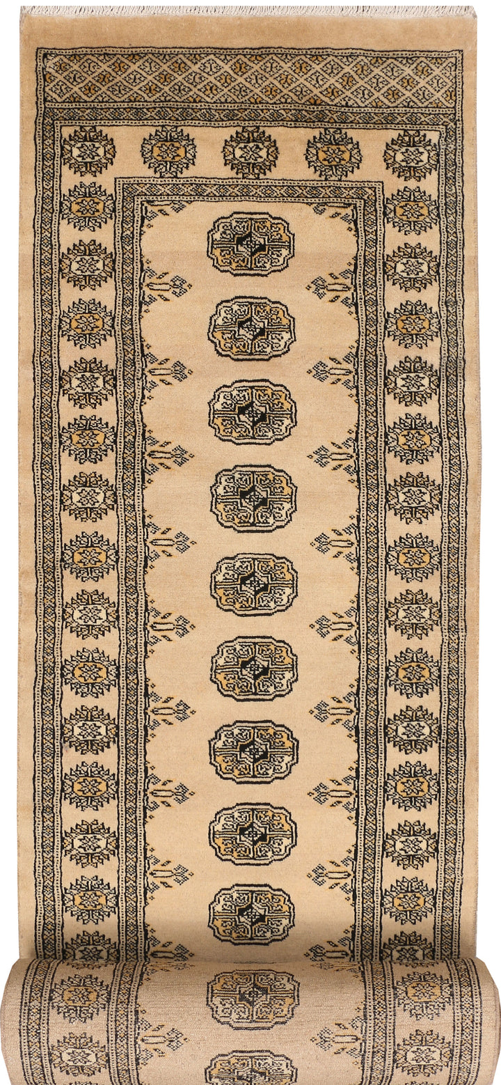 Burlywood Bokhara 2' 8 x 20' 11 - No. 48112 - ALRUG Rug Store