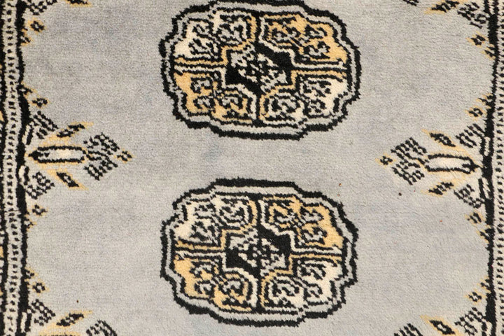 Silver Bokhara 2' 8 x 22' 1 - No. 48114 - ALRUG Rug Store