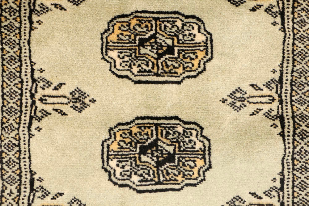 Dark Khaki Bokhara 2' 6 x 18' 8 - No. 48120 - ALRUG Rug Store