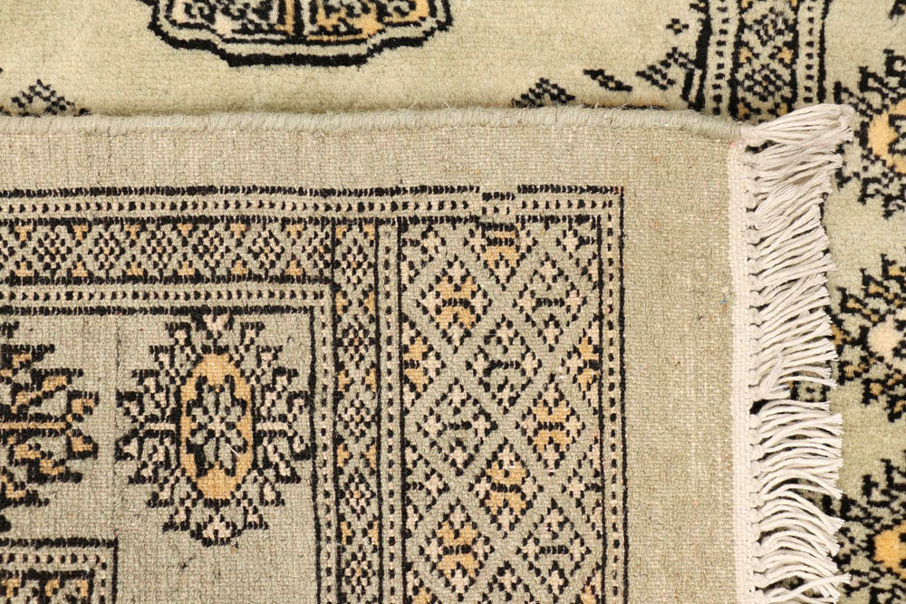 Dark Khaki Bokhara 2' 6 x 18' 8 - No. 48120 - ALRUG Rug Store