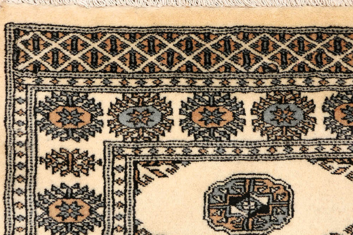 Navajo White Bokhara 2' 7 x 19' 5 - No. 48124 - ALRUG Rug Store