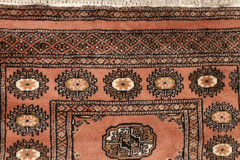 Dark Salmon Bokhara 2' 5 x 9' 7 - No. 48144 - ALRUG Rug Store