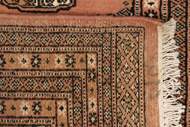 Dark Salmon Bokhara 2' 4 x 9' 1 - No. 48154 - ALRUG Rug Store
